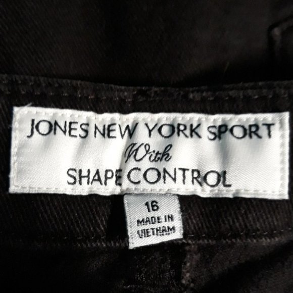 Dark Coffee Brown Denim Straight Relaxed Leg Sliming Jeans Plus Size 16 - Picture 3 of 7